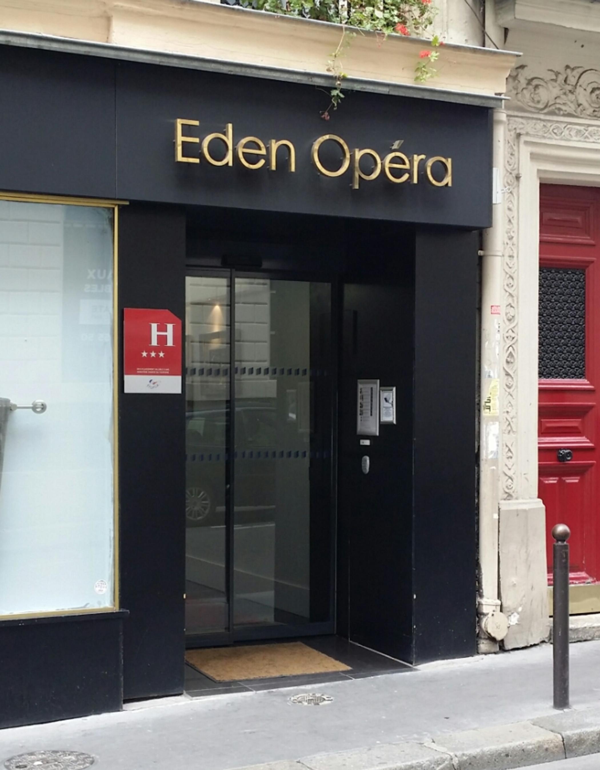 Hôtel Eden Opéra París Exterior foto