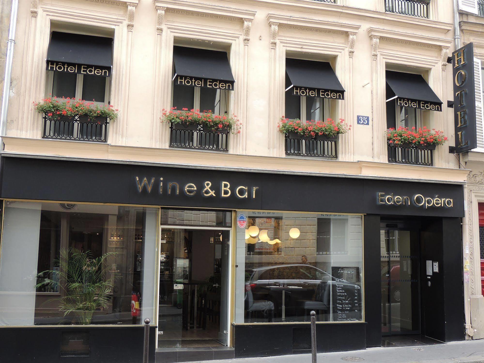 Hôtel Eden Opéra París Exterior foto